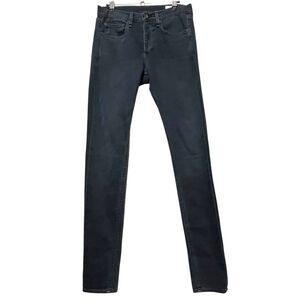 Rag & Bone Fit 1 Extra Slim Jeans Men’s Size 30 Black Wash 34 Inseam Stretch